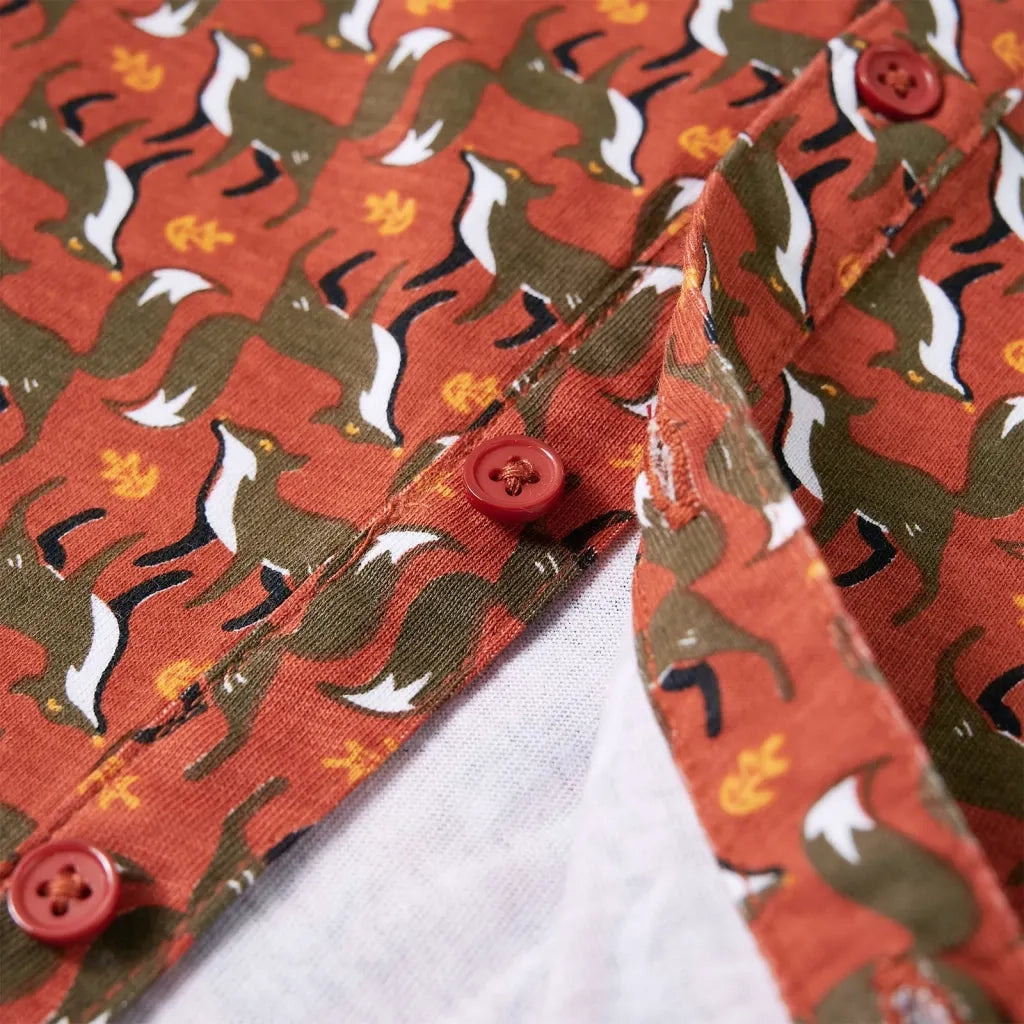 Camicia per Bambini Ruggine Chiaro 104