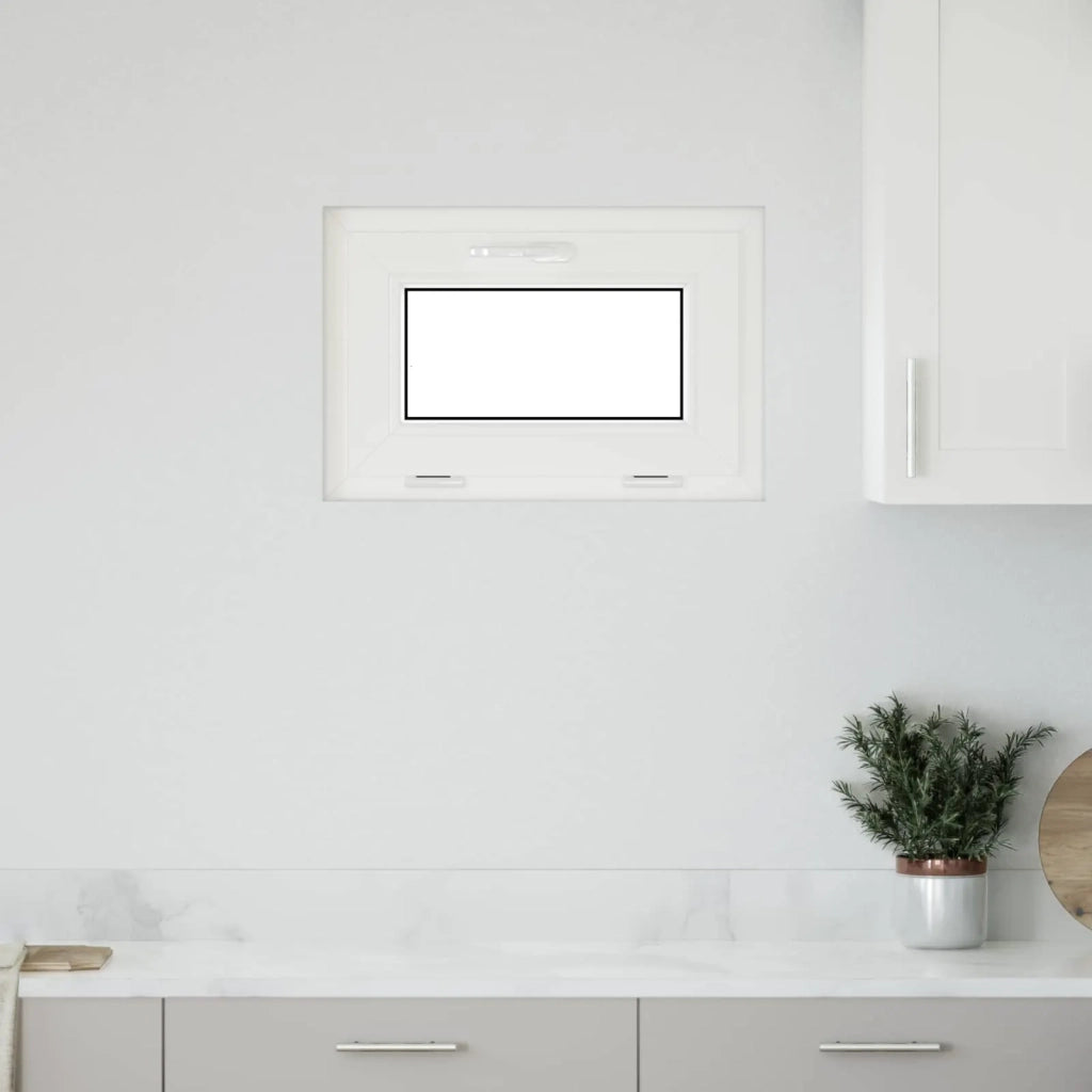 Finestra per Soffitta RISOR 60 x 40 cm PVC e Vetro Bianco 42047263