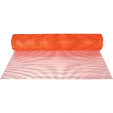 RETE PORTAINTONACO ARANCIO rotolo 1x50 mt - 50 mq