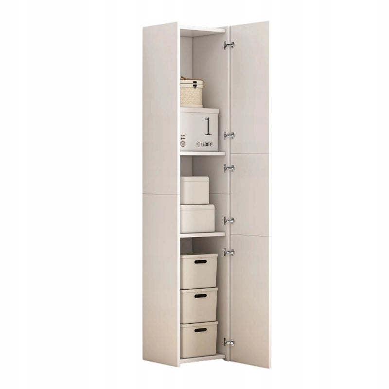 Armadio Bianco 30x170x30 cm Pratico e Compatto