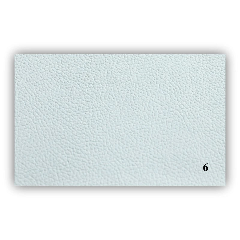 Ecopelle di Alta Qualità Made in Italy, Colore Bianco 6 - Tessuto per Rivestimento e Tappezzeria - Vendita al Mezzo Metro