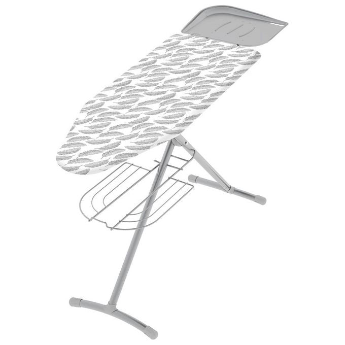 Colombo New Scal A142LB1W Turbo Asse da stiro 120x44 cm altezza regolabile 6 posizioni portacaldaia griglia rinforzata colore Grigio
