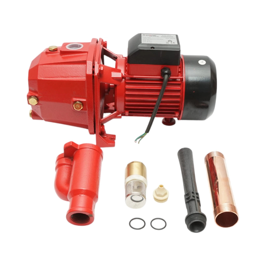 ELETTROPOMPA AUTOADESCANTE POMPA DI SUPERFICIE 750W, 220V, H42m, 80 L/min DP255 Breckner Germany