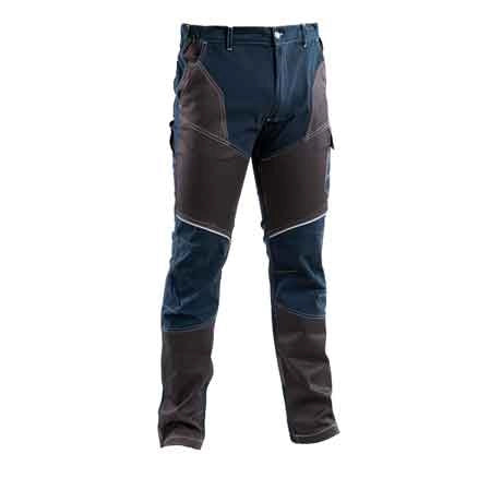 PANTALONE DA LAVORO STRETCH BLU Tg. S