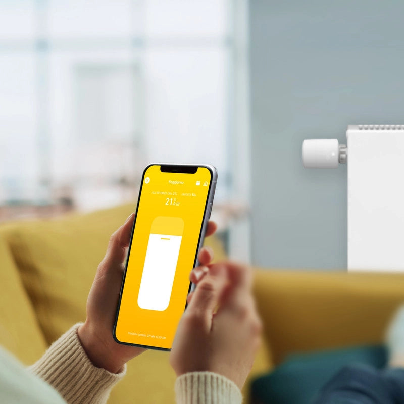 TADO¬∞ Valvola termostatica smart x4. Valvola aggiuntiva.  Controllo tramite app. Impianto centralizzato