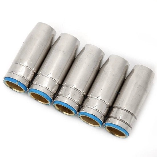 5 pezzi di viti 12,5mm Taps per galvanizzare in rame resistente al calore Ideale sostituzione per torce Binzel MB 25AK MIG MAG saldatura