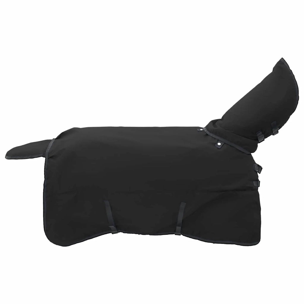 Coperta per Cavalli Verde Scuro e Nero 135 cm Poliestere CFW1062565