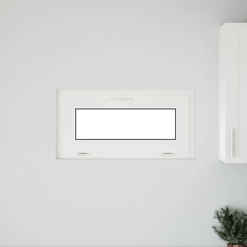 Finestra per Soffitta RISOR 80 x 40 cm PVC e Vetro Bianco 42047264