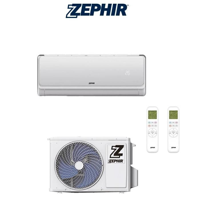 ZEPHIR CONDIZIONATORE 18000BTU A++/A+ R32 2TELECOMANDI ZAX18000