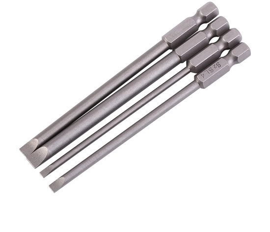 Set di bit a slot magnetico 4 pezzi - per macchine da foro - acciaio S2 trattato - per manutenzione e ingegneria