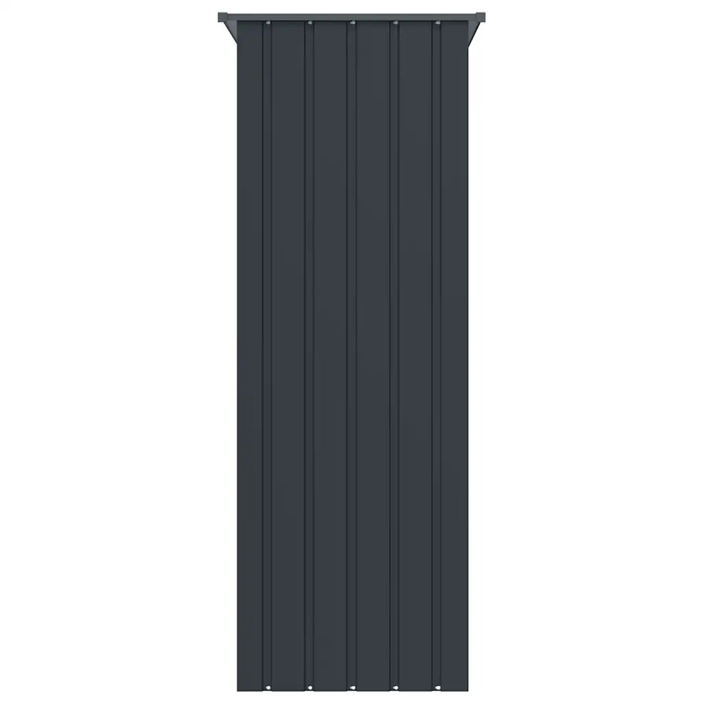 Gabbia per Uccelli Antracite 215x78x200 cm in Acciaio Zincato 172344