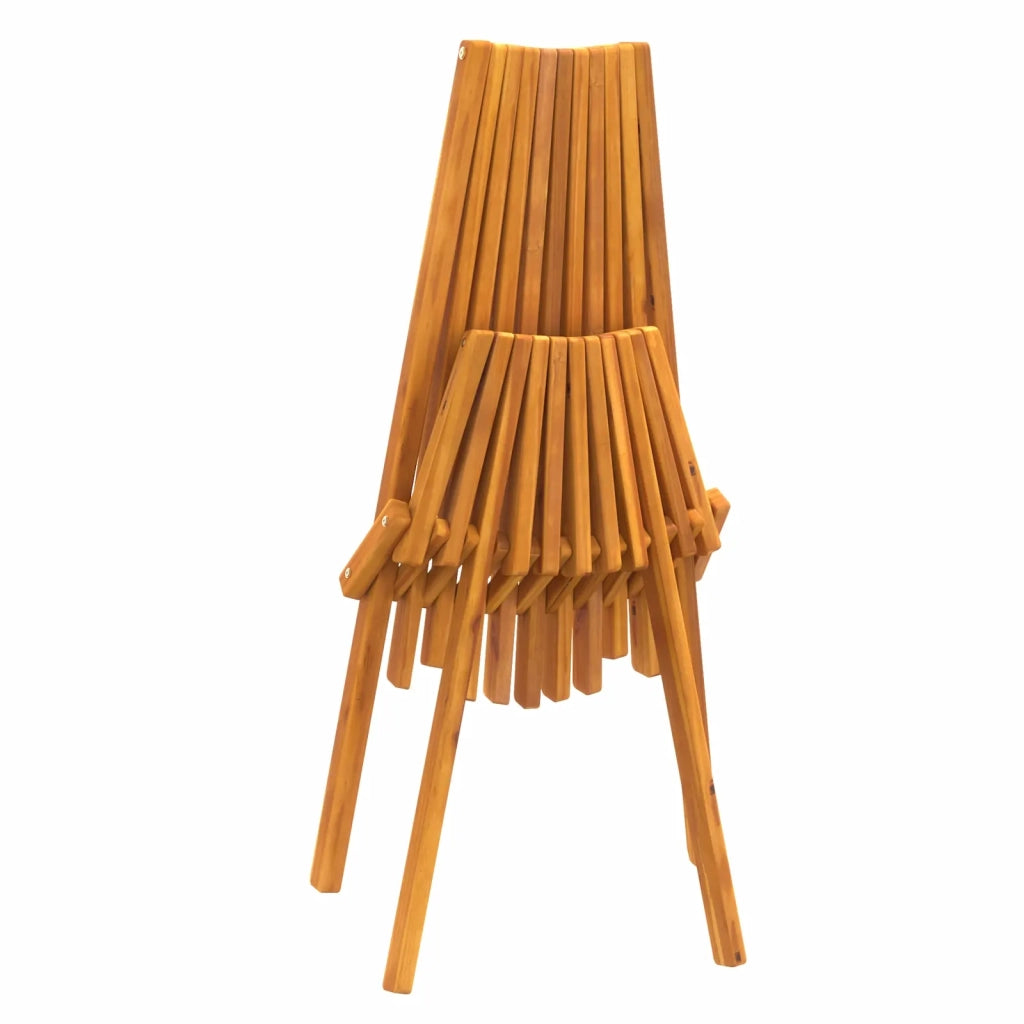 Sedia 2 pcs Marrone 69 x 56 x 84 cm Legno di Acacia Massello 4103891