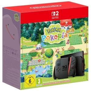 Switch 2 Console Black + Pokémon Pokopia