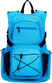 Zaino idroisolato per attività all'aperto - 25L - Isolato con 2L sacco di plastica TPU - Adatto per corsa, camminata, ciclismo, arrampicata - Blu