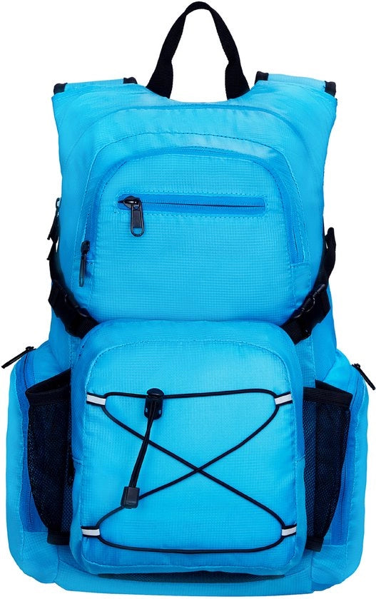 Zaino idroisolato per attività all'aperto - 25L - Isolato con 2L sacco di plastica TPU - Adatto per corsa, camminata, ciclismo, arrampicata - Blu