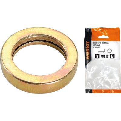 CUSCINETTO CERNIERA A SALDARE OTTONATO SELF WORKIT - F.MM 14 CF=PZ 2- 2 confezioni