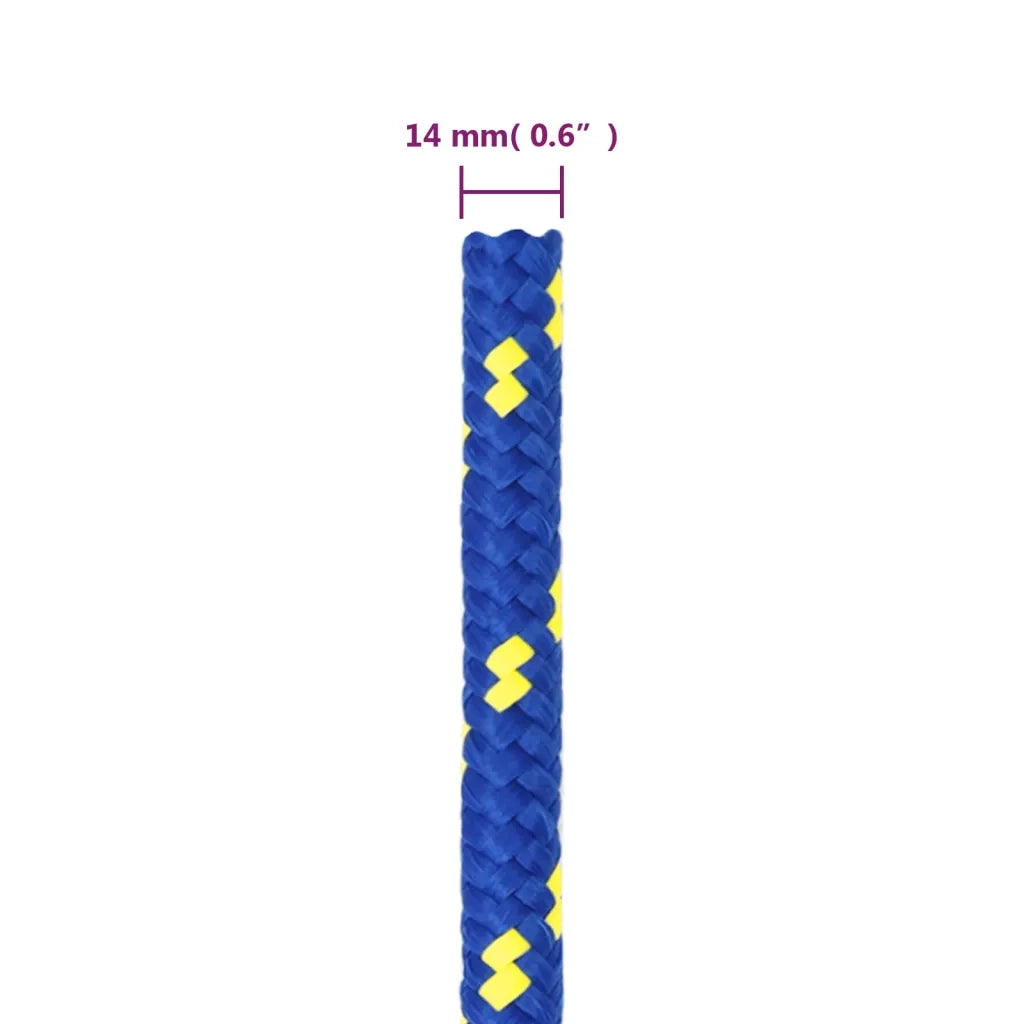 Corda per barca Blu 14 mm 100 m in Polipropilene 152464