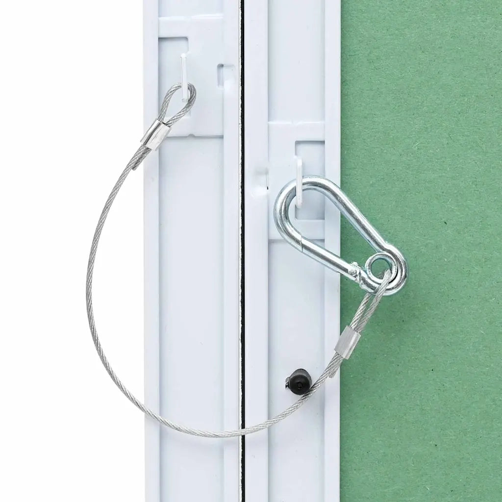 Pannello di Accesso Verde e Argento 25 x 30 cm CFW4566688