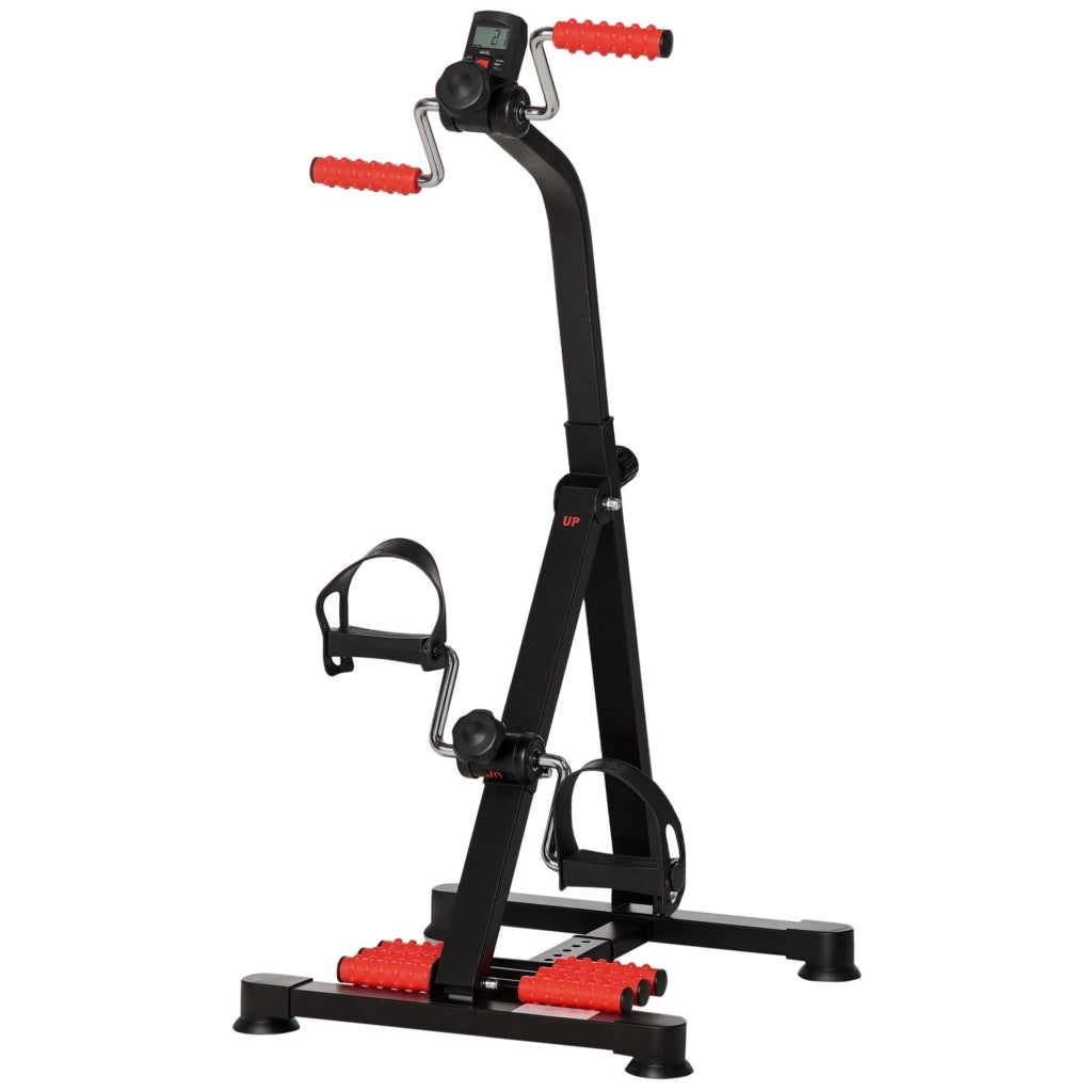 Bicicletta da riabilitazione per braccia e gambe con regolazione altezza e larghezza ¨C zephmum ¨C nero