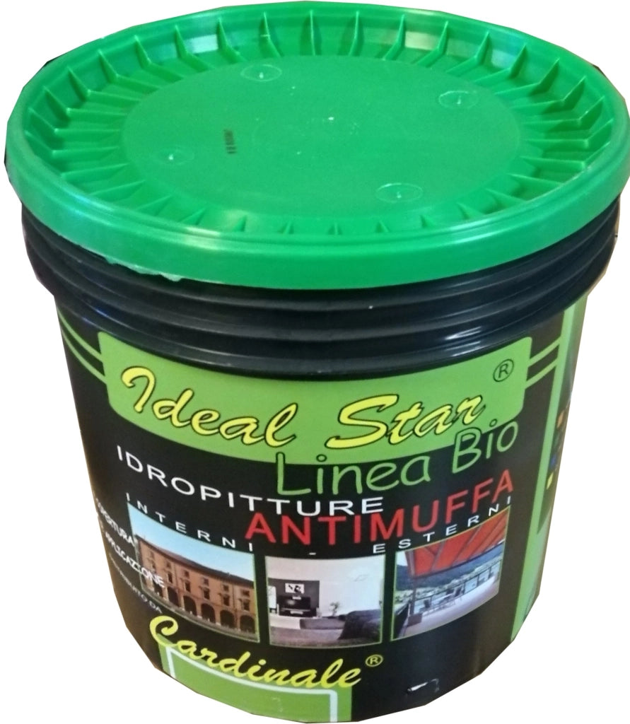 IDROPITTURA LAVABILE ANTIMUFFA IDEAL STAR 4 lt - IDEAL STAR