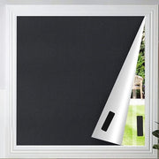Rete di oscuramento - Polvere oscurante - 300x145cm - Tapparelle oscuranti - Tende a oscuramento temporanee - Tende a oscuramento portatili - Con asta morbida 20 adesivi e 30 nastri self-adesivi