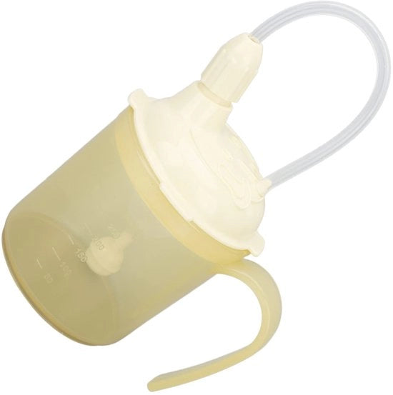 Tazza per bambini 300ml - Tazza con cannuccio - Tazza riutilizzabile - Resistente al calore fino a 100℃ - Facile da pulire - Adatta per anziani e bambini