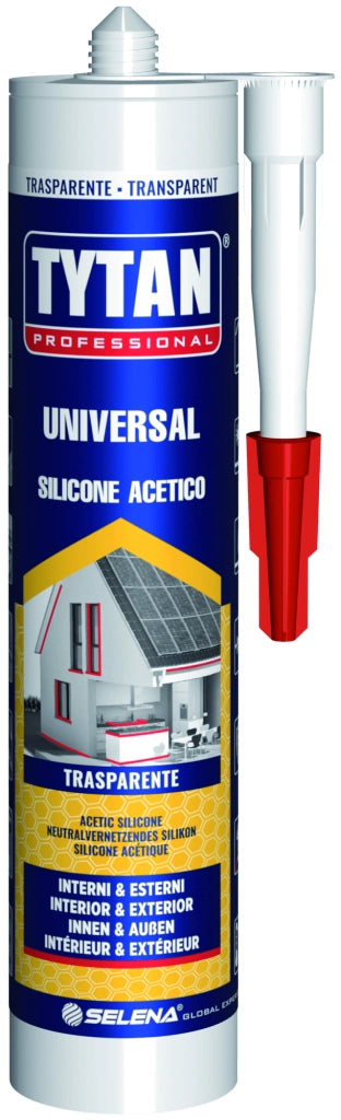 Tytan SILICONE ACETICO UNIVERSALE  ml. 280 - Nero