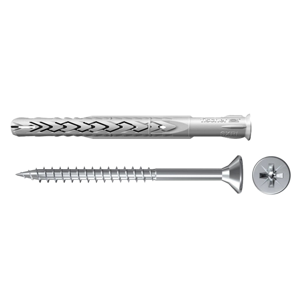TASSELLO CON VITE 'SXRL-WZ LS' SXRL 8x80WZ ls - 50 pezzi- FISCHER