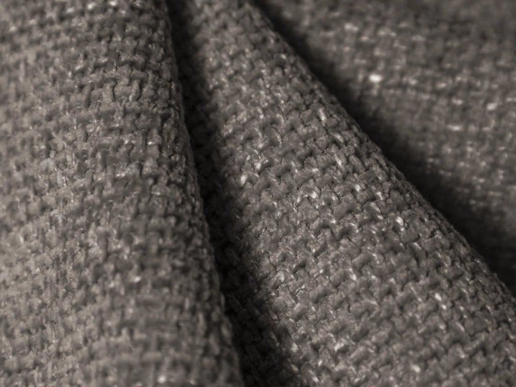 Cosmopolitan Design - Pouf "Nolio" in ciniglia grigio 