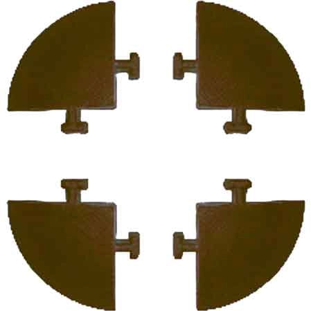 KIT ANGOLARI PER PIASTRELLA 'WOODENLIKE' 54x54 mm - Spess. 25 mm