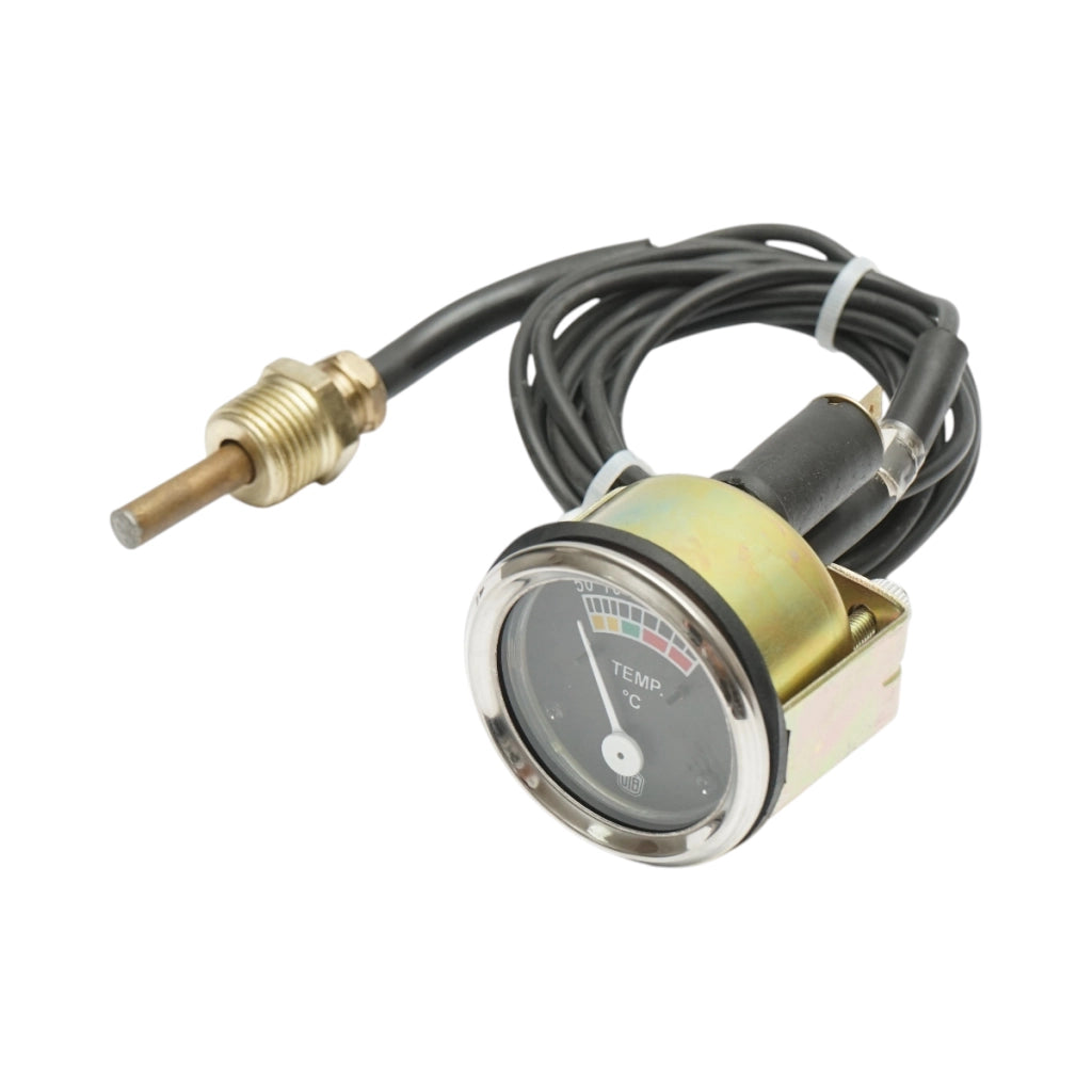 Indicatore meccanico della temperatura dell'acqua con sonda per Massey Ferguson, Landini 9500, codice OEM 1822732M91, 1822732M92, 1822732M93