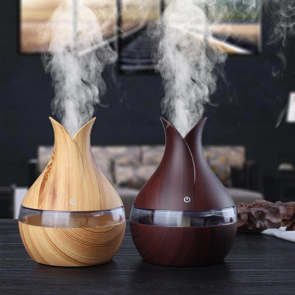 Trade Shop - Umidificatore Ultrasuoni Diffusore Di Aromi Oli Essenziali Per Aromaterapia Bora -
