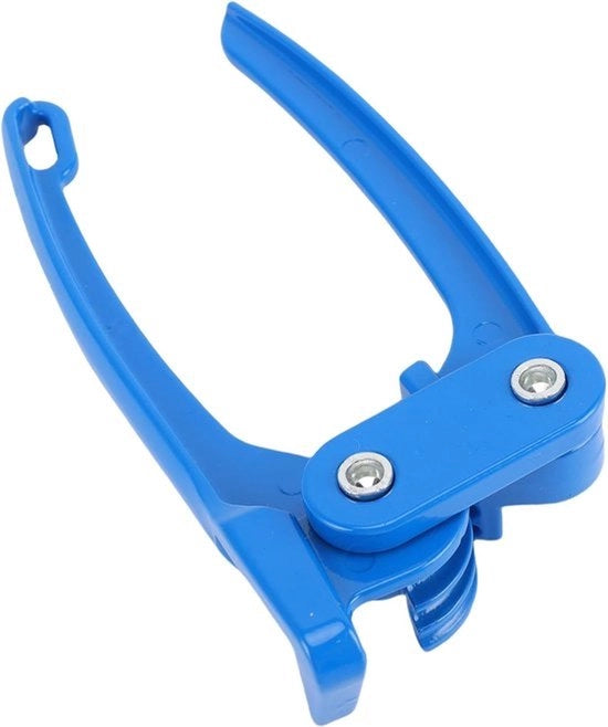 Piastra 3 in 1 per tubi - 3mm-6mm - Piastra buigatrice per tubi in alluminio - Blu - 1 x Imballo - Dimensioni reali