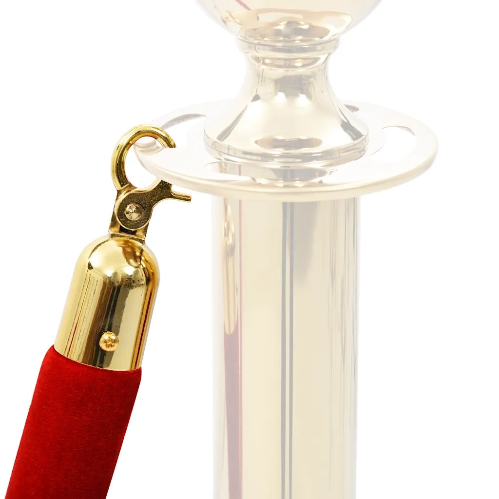 Cordone per Transenne Rosso e Oro in Velluto 51166