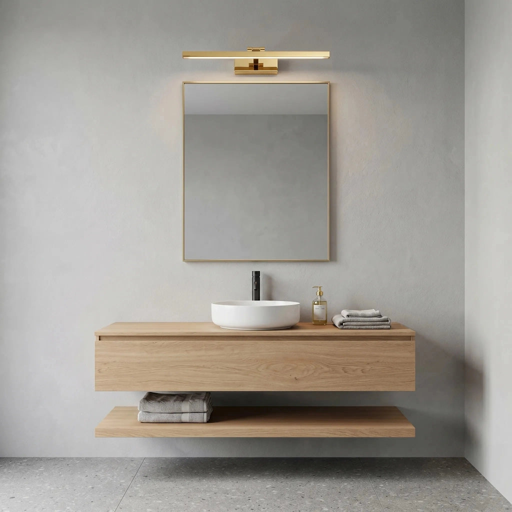 Applique Da Bagno Led APP1861-1W 60 Cm Gold
