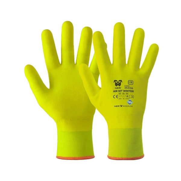 GUANTO PROFESSIONALE INVERNALE 'AIR NIT WINTER' NERI Tg. 8 - 12 paia- NERI