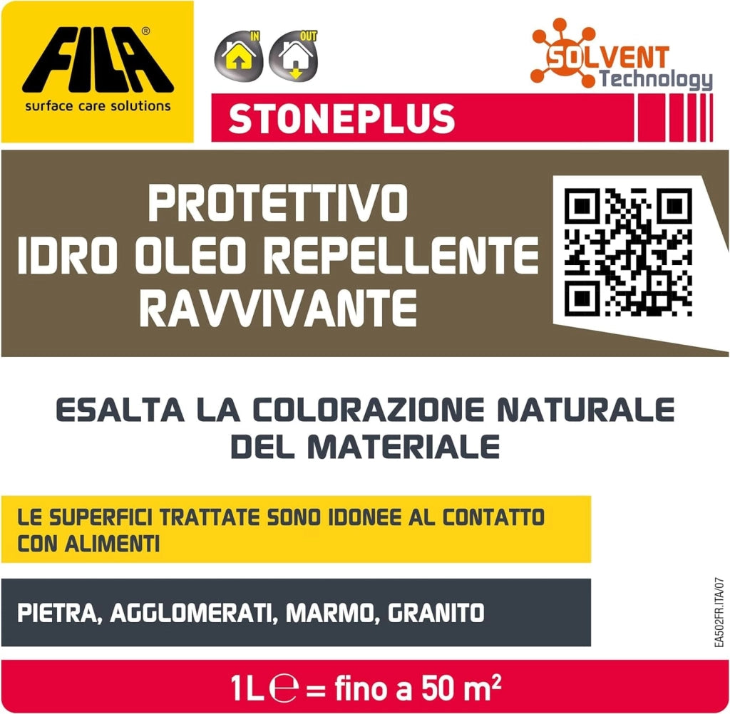 Fila Stoneplus Ml.375 Protettivo Idro Oleo Repellente