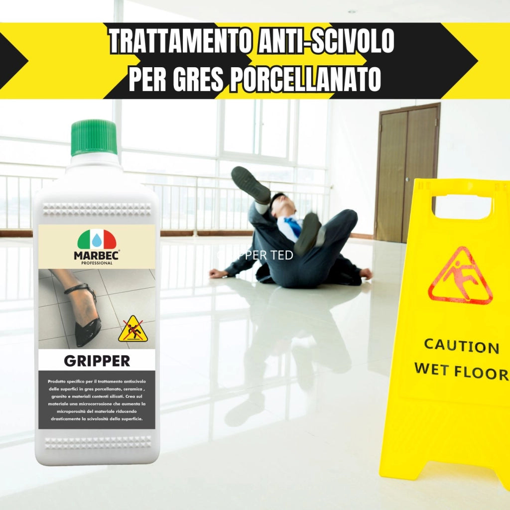 Trattamento antiscivolo per pavimenti GRIPPER   5LT