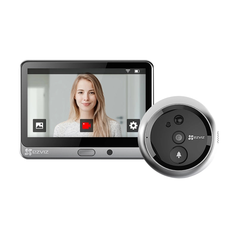 Ezviz dp2c sistema per video citofono 2 mp 10,9 cm 4.3" argento - EZVCSDP2C