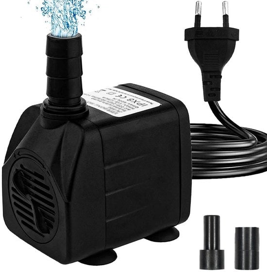 Pompa di acqua mini 600 l/h per acquari, vasche e fontane