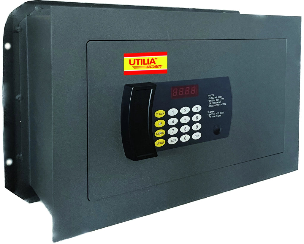 Utilia Security CASSAFORTE ELETTRONICA DA MURO Chiusura con combinatore mm. 360x195x230 h