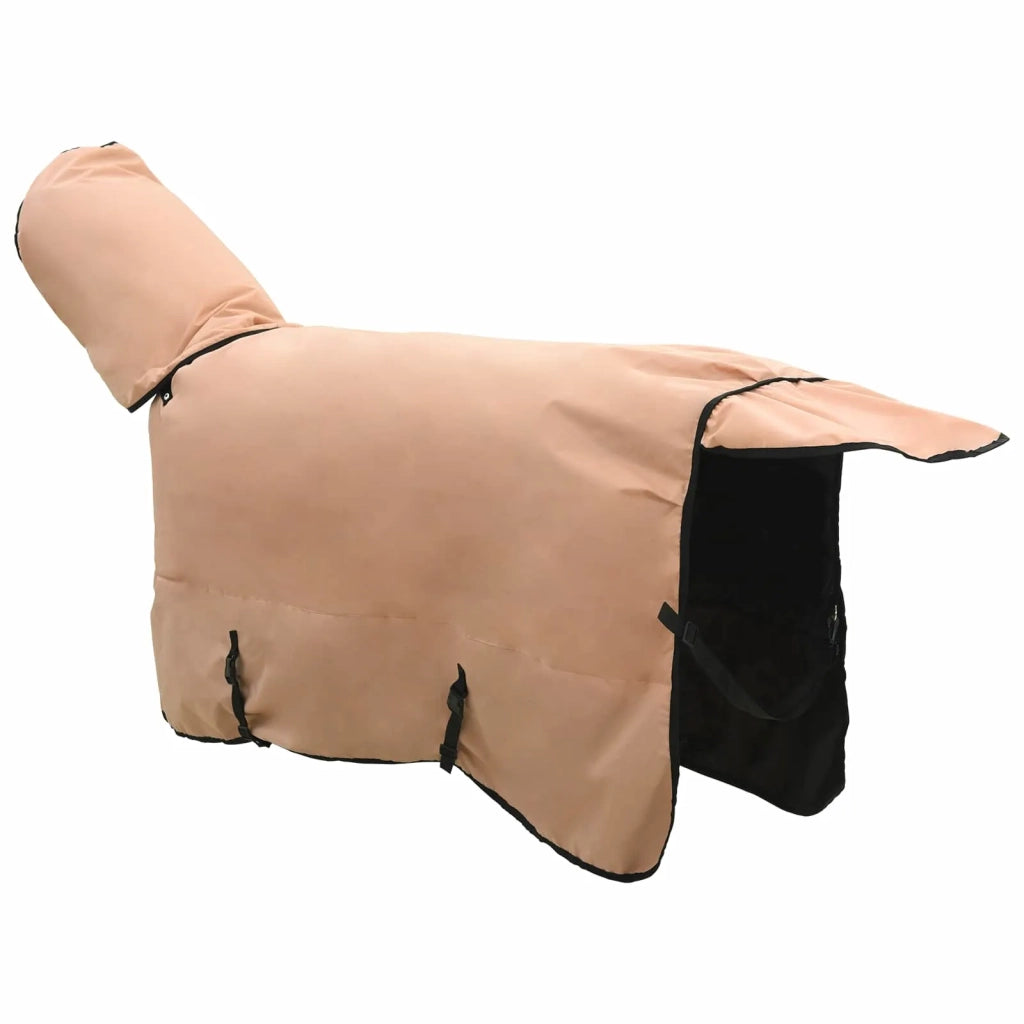 Coperta per Cavalli Cappuccino 95 cm Poliestere CFW4336866