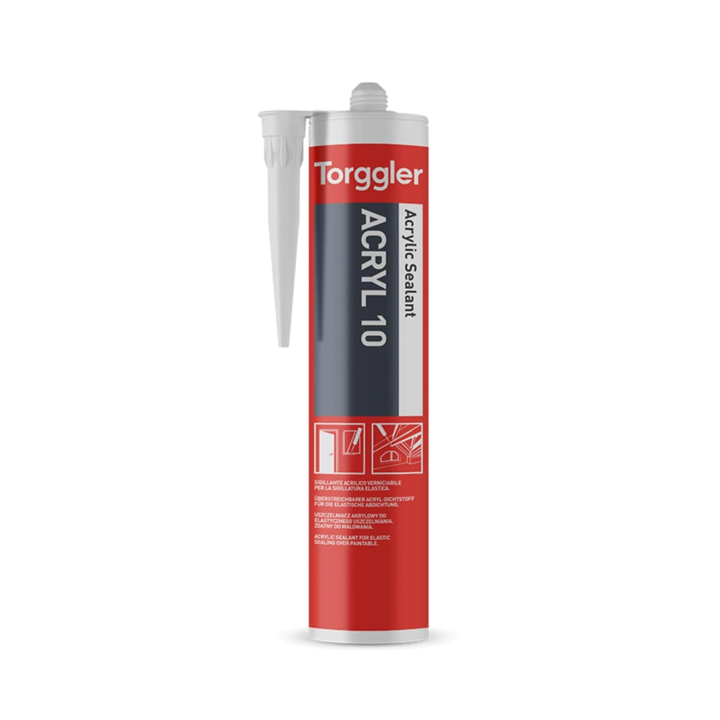 Sigillante Acrilico Bianco TORGGLER ACRYL 10 Per Giunti 310 ml