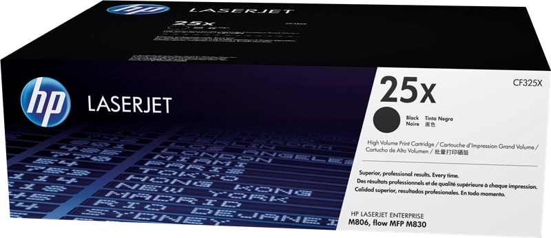 HP Cartuccia Toner originale nero ad alta capacità LaserJet 25X
