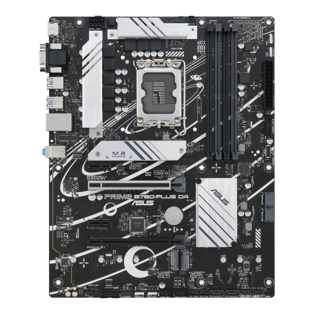 Asus prime b760-plus d4 intel b760 lga 1700 atx - 90MB1CW0-M0EAY0