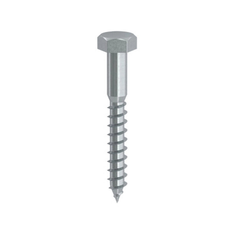 TIRAFONDI P/LEGNO D  8X100 MM AMBROVIT- 100,0 pz