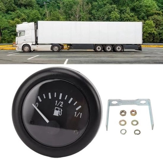 Metronome del livello di carburante 24V - Precisione del misuratore di livello - Adatto per camion/tractor - Installazione facile - Materiale ABS - Ampia applicazione - Misuratore di carburante