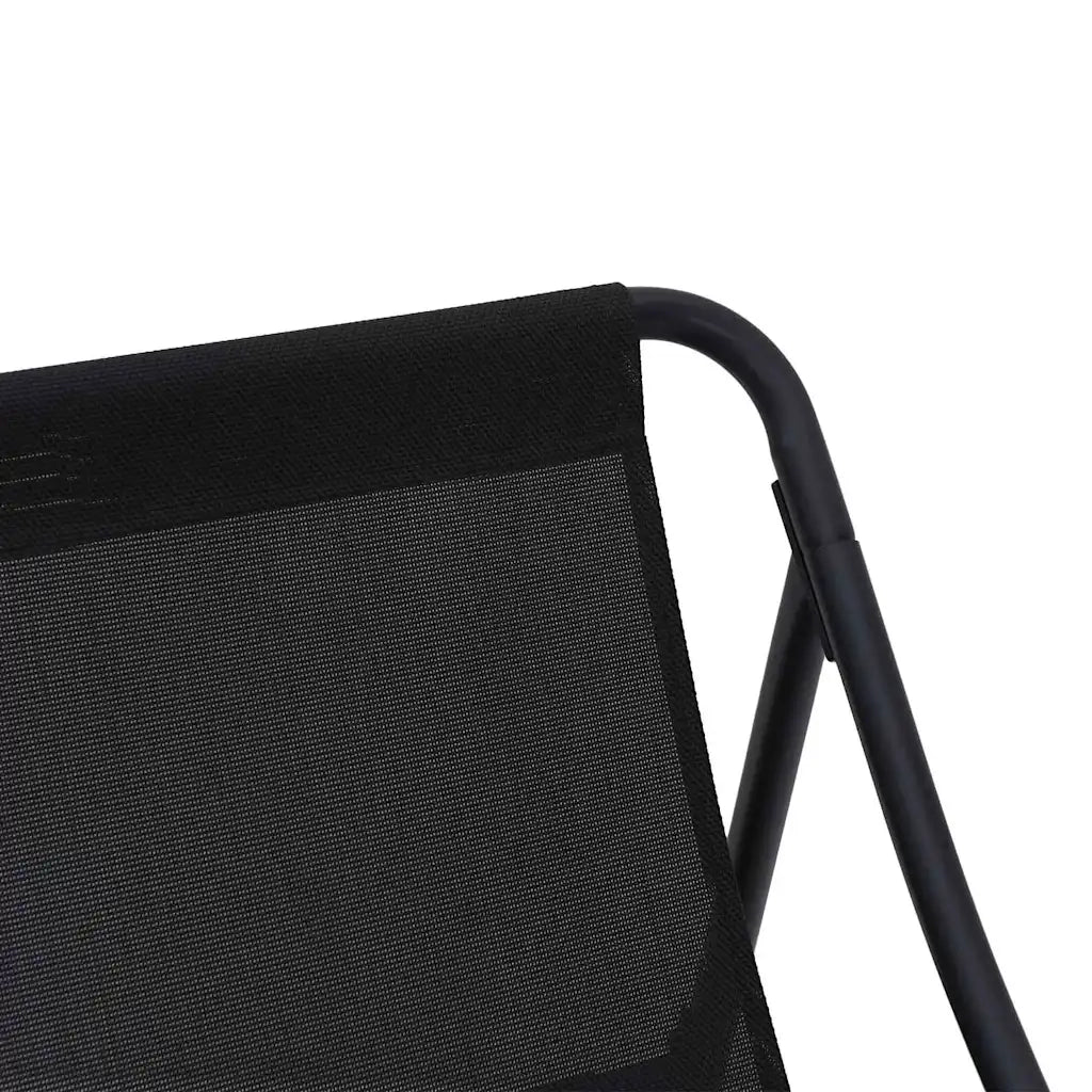 Arredamento da Giardino 2 pcs Nero 60,5 x 81 x 71 cm 42008029