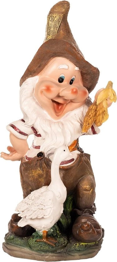 Gigante gnomone XXL NF13102 alto 41 cm figura da giardino (11020-2 tutto)