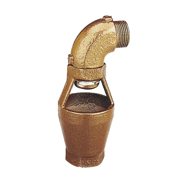 IMBUTO DI SCARICO CON CURVA ORIENTABILE MF- 3/4- CALEF- pezzi 1